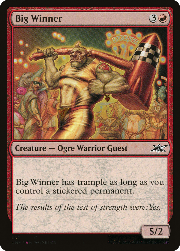 Big Winner (Galaxy Foil) [Unfinity]