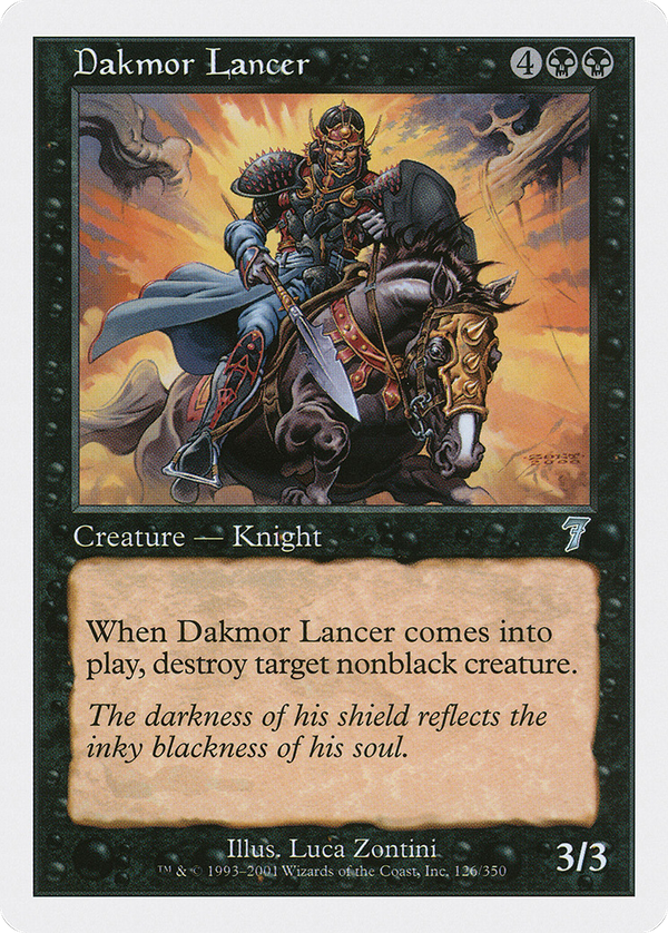 Dakmor Lancer [Seventh Edition]