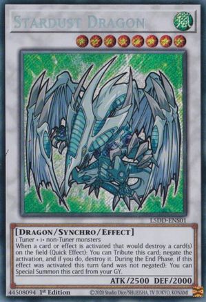 Stardust Dragon (L5DD-ENS01) (L5DD-ENS01) - Legendary 5D's Decks 1st Edition