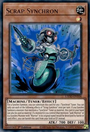 Scrap Synchron (L5DD-ENY04) - Legendary 5D's Decks 1st Edition