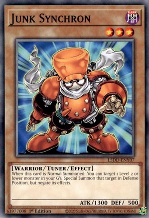 Junk Synchron (L5DD-ENY07) - Legendary 5D's Decks 1st Edition