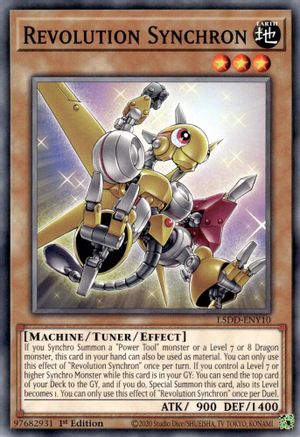 Revolution Synchron (L5DD-ENY10) - Legendary 5D's Decks 1st Edition