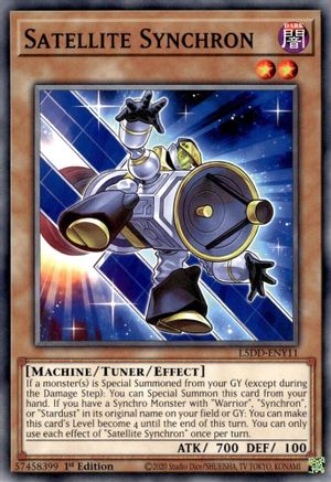 Satellite Synchron (L5DD-ENY11) - Legendary 5D's Decks 1st Edition