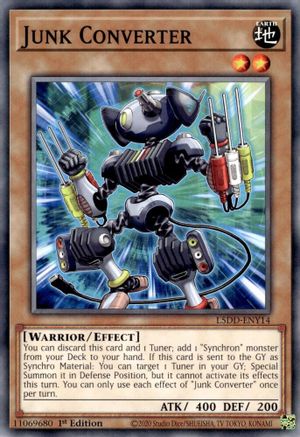 Junk Converter (L5DD-ENY14) - Legendary 5D's Decks 1st Edition