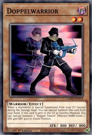 Doppelwarrior (L5DD-ENY15) - Legendary 5D's Decks 1st Edition