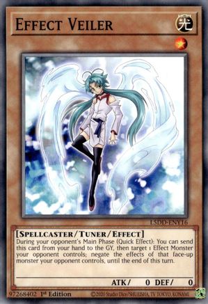 Effect Veiler (L5DD-ENY16) - Legendary 5D's Decks 1st Edition