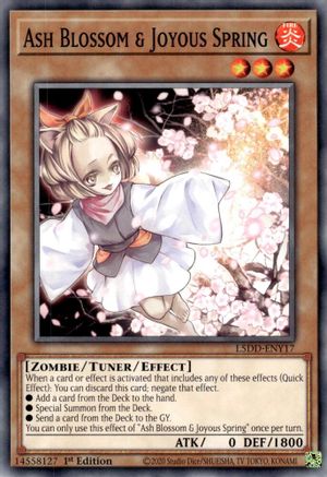 Ash Blossom & Joyous Spring (L5DD-ENY17) (L5DD-ENY17) - Legendary 5D's Decks 1st Edition