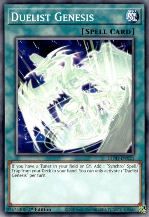 Duelist Genesis (L5DD-ENY21) - Legendary 5D's Decks 1st Edition