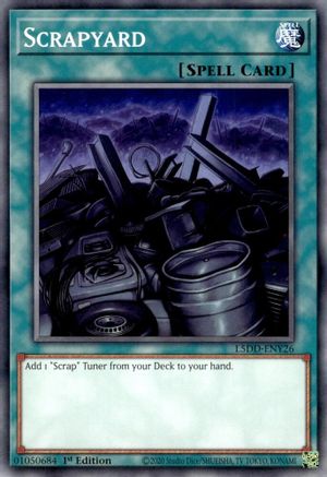 Scrapyard (L5DD-ENY26) - Legendary 5D's Decks 1st Edition