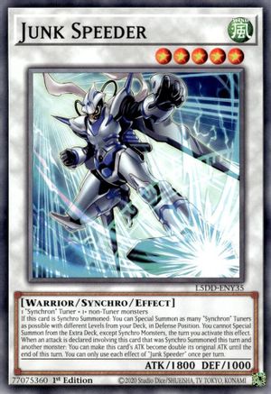 Junk Speeder (L5DD-ENY35) - Legendary 5D's Decks 1st Edition