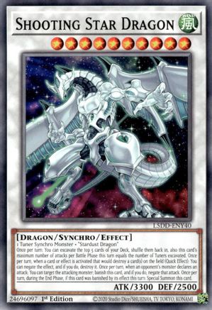 Shooting Star Dragon (L5DD-ENY40) - Legendary 5D's Decks 1st Edition