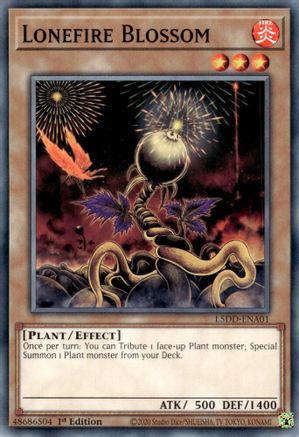 Lonefire Blossom (L5DD-ENA01) - Legendary 5D's Decks 1st Edition