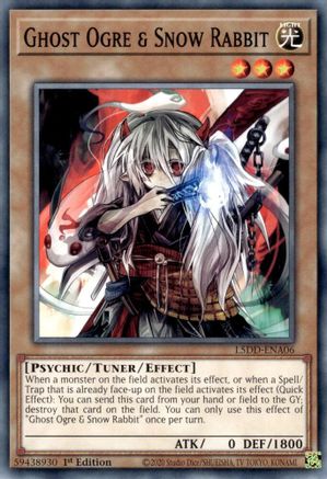 Ghost Ogre & Snow Rabbit (L5DD-ENA06) - Legendary 5D's Decks 1st Edition