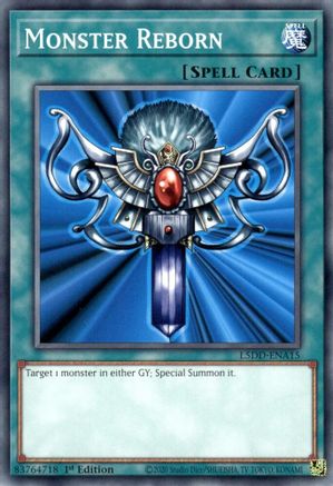 Monster Reborn (L5DD-ENA15) - Legendary 5D's Decks 1st Edition
