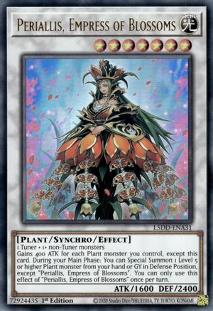 Periallis, Empress of Blossoms (L5DD-ENA31) - Legendary 5D's Decks 1st Edition
