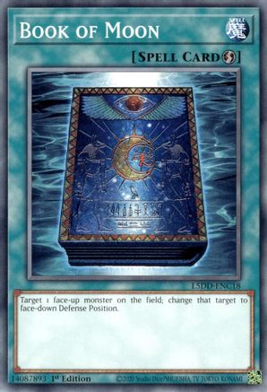 Book of Moon (L5DD-ENC18) - Legendary 5D's Decks 1st Edition
