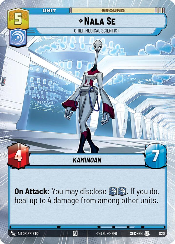 Nala Se - Chief Medical Scientist (Hyperspace Foil) (820) (821) [Secrets of Power]