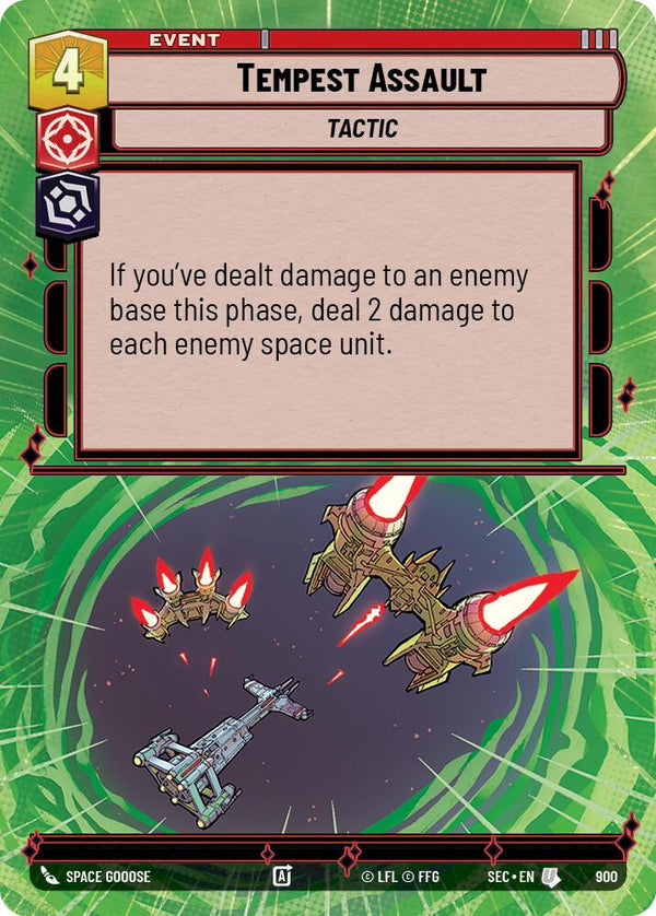 Tempest Assault (900) (Hyperspace Foil) (900) [Secrets of Power]