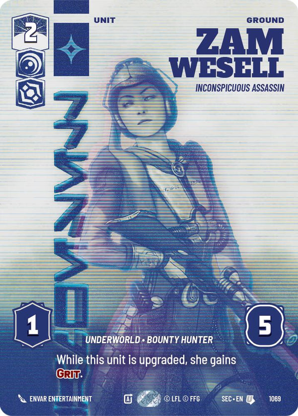 Zam Wesell - Inconspicuous Assassin (Prestige) (1069) (1069) [Secrets of Power]