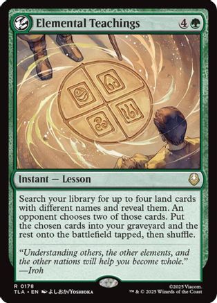Elemental Teachings [Avatar: The Last Airbender]