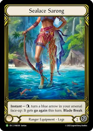 Sealace Sarong (Golden) [FAB338] (Promo)  Cold Foil