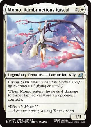 Momo, Rambunctious Rascal (0270) [Avatar: The Last Airbender: Eternal-Legal]