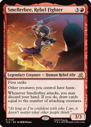 Smellerbee, Rebel Fighter [Avatar: The Last Airbender: Eternal-Legal]