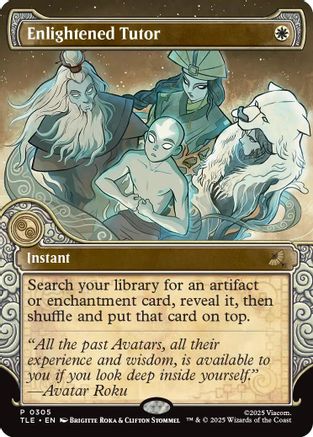 Mystical Tutor (Showcase) [Avatar: The Last Airbender: Eternal-Legal] (Instore)
