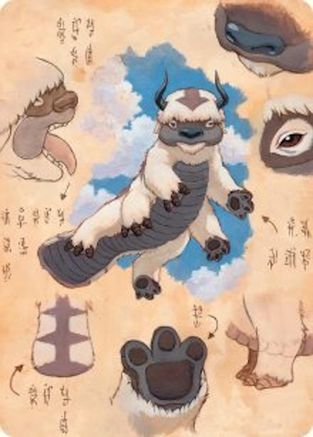 Appa, Steadfast Guardian Art Card [Avatar: The Last Airbender Art Series]