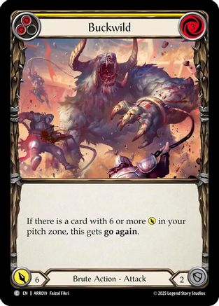 Buckwild [ARR019] (Armory Deck: Rhinar)