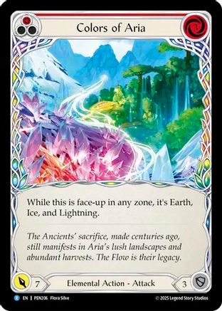 Colors of Aria (Extended Art) [FAB426] (Promo) Cold Foil