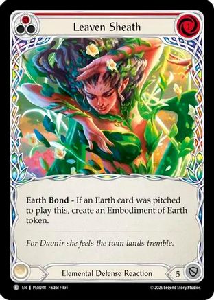 Leaven Sheath (Extended Art) [FAB428] (Promo) Rainbow Foil