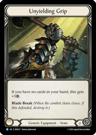 Unyielding Grip [PEN317] (Compendium of Rathe)  Cold Foil