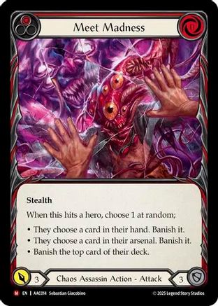 Meet Madness [AAC014] (Armory Deck: Arakni)