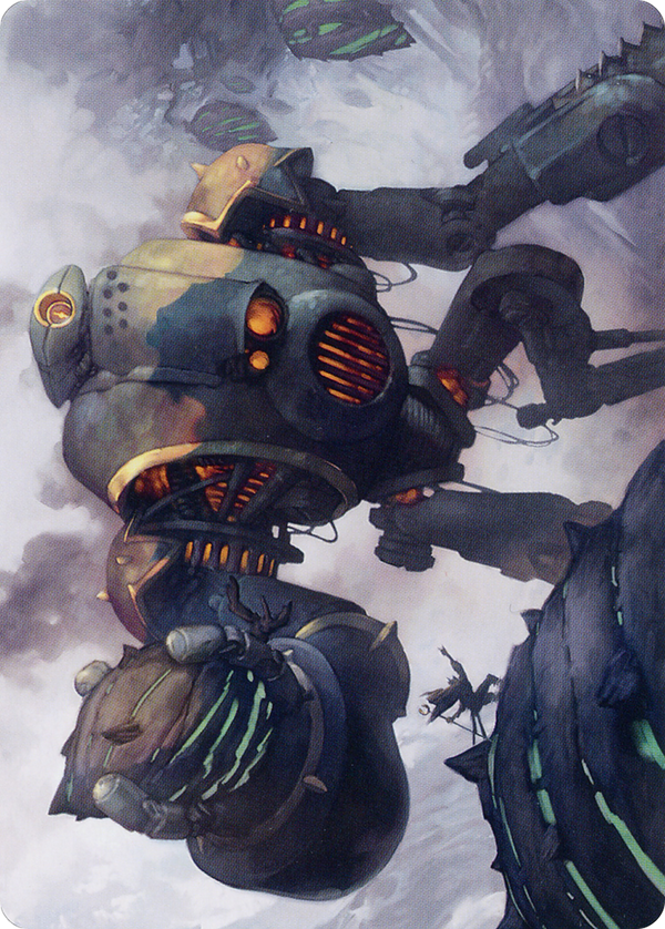 Rust Goliath // Rust Goliath (ABRO-029) - The Brothers' War Art Series (Borderless) Foil