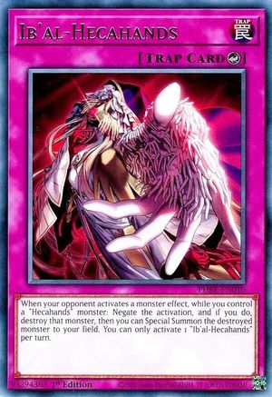 Ib'al-Hecahands (PHRE-EN010) - Phantom Revenge 1st Edition