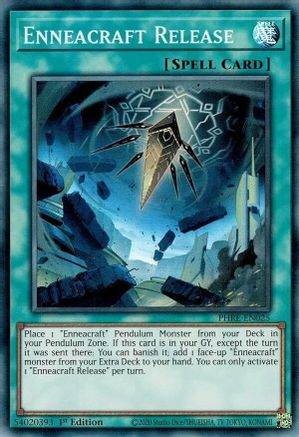 Enneacraft Release (PHRE-EN025) - Phantom Revenge 1st Edition