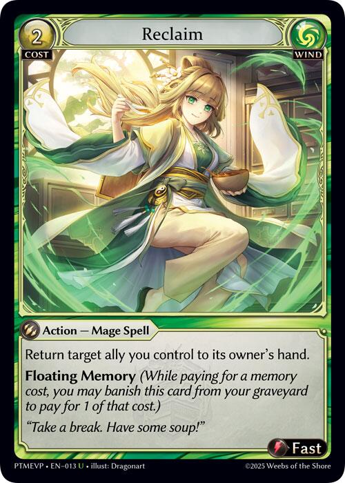 Reclaim (013) [Phantom Monarchs Event Pack]