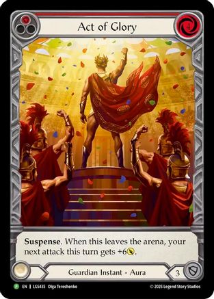 Act of Glory [LGS435] (Promo)  Cold Foil