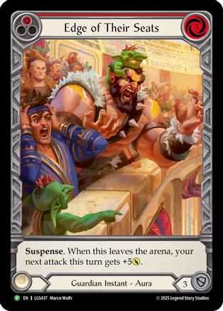 Edge of Their Seats [LGS437] (Promo)  Cold Foil