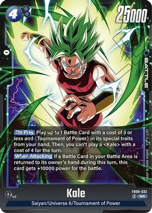 Kale - FB08-032 (FB08-032) - Saiyans Pride Holofoil