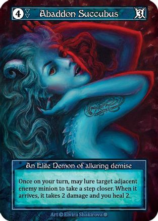 Abaddon Succubus (Foil)  - Gothic Foil