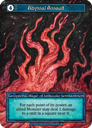 Abyssal Assault (Foil)  - Gothic Foil