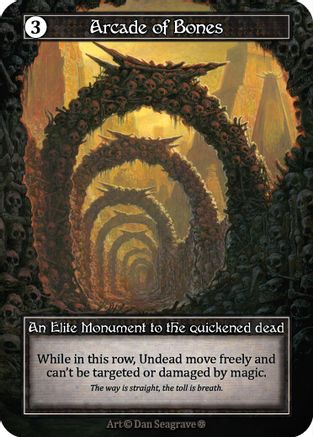 Arcade of Bones (Foil)  - Gothic Foil