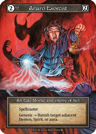 Arjaro Exorcist (Foil)  - Gothic Foil