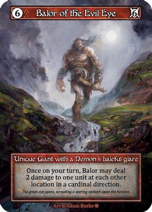 Balor of the Evil Eye (Foil)  - Gothic Foil