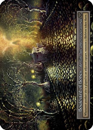 Boulevard of Bones (Foil)  - Gothic Foil
