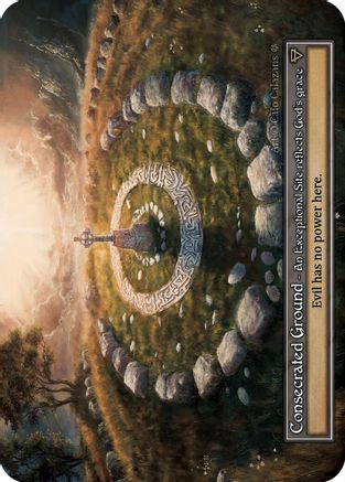 Consecrated Ground (Foil)  - Gothic Foil