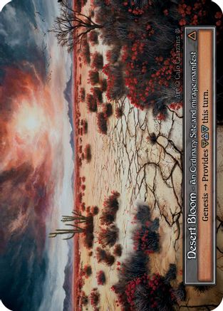 Desert Bloom (Foil)  - Gothic Foil
