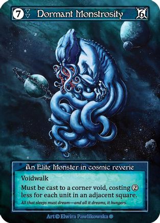 Dormant Monstrosity (Foil)  - Gothic Foil